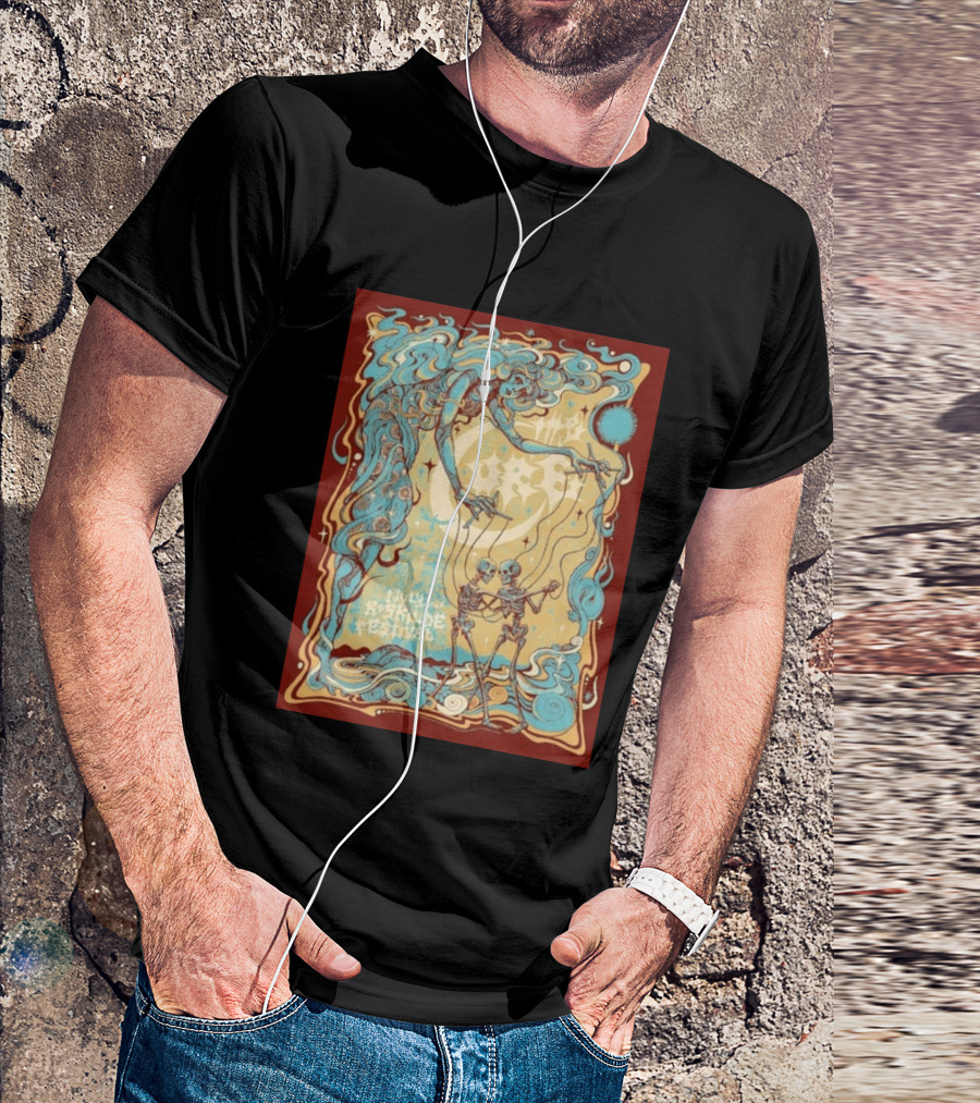 July Roskilde Festival 2026 Skeleton Puppet T-Shirt