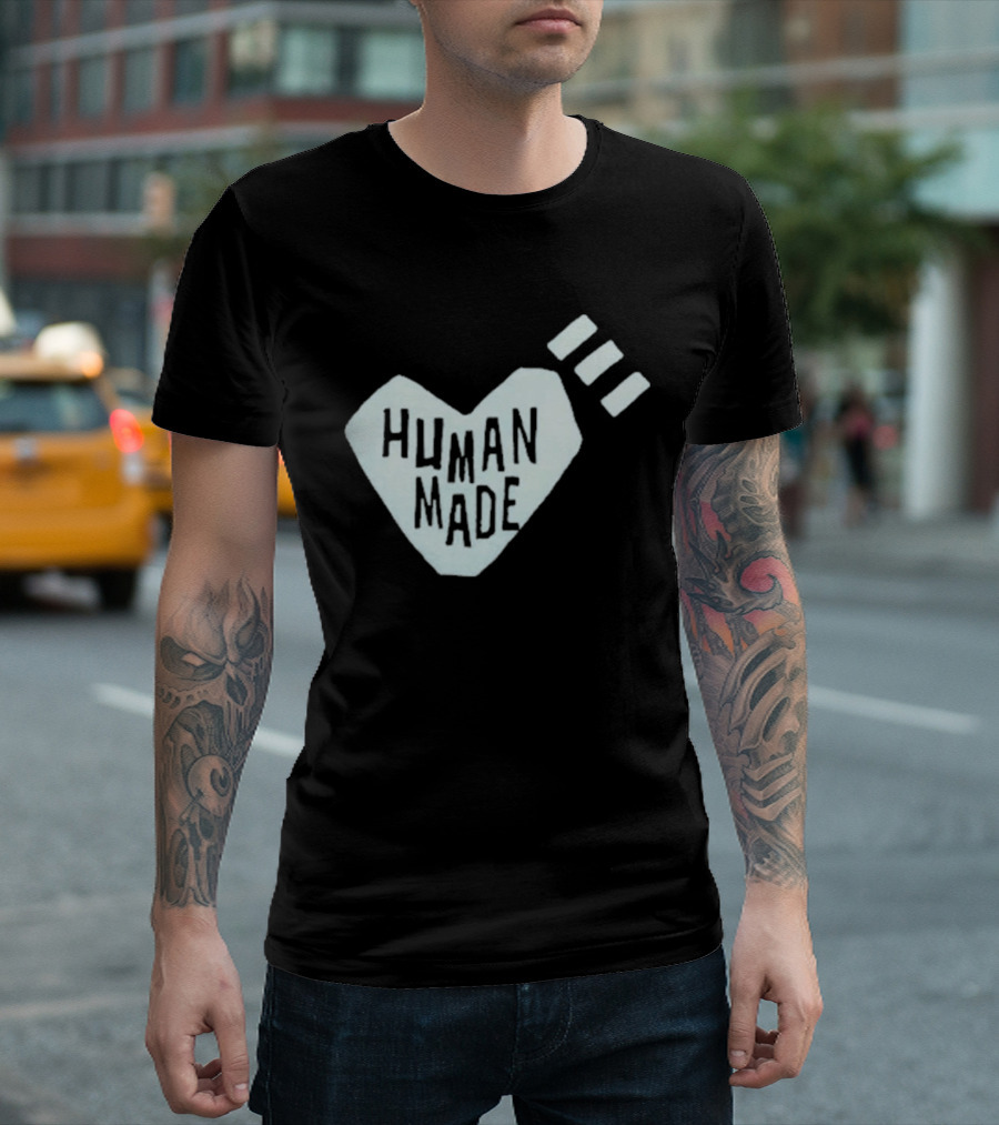 Ningensei Aizome Heart Human Made T-Shirt