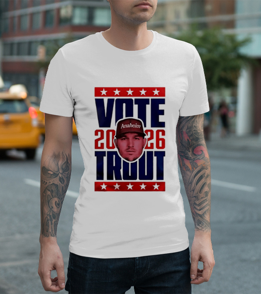 Vote Mike Trout Los Angeles Angels 2026 T-Shirt