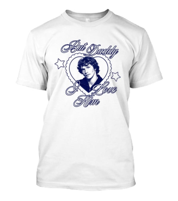 Matty Healy But Daddy I Love Him Heart Stars T-Shirt