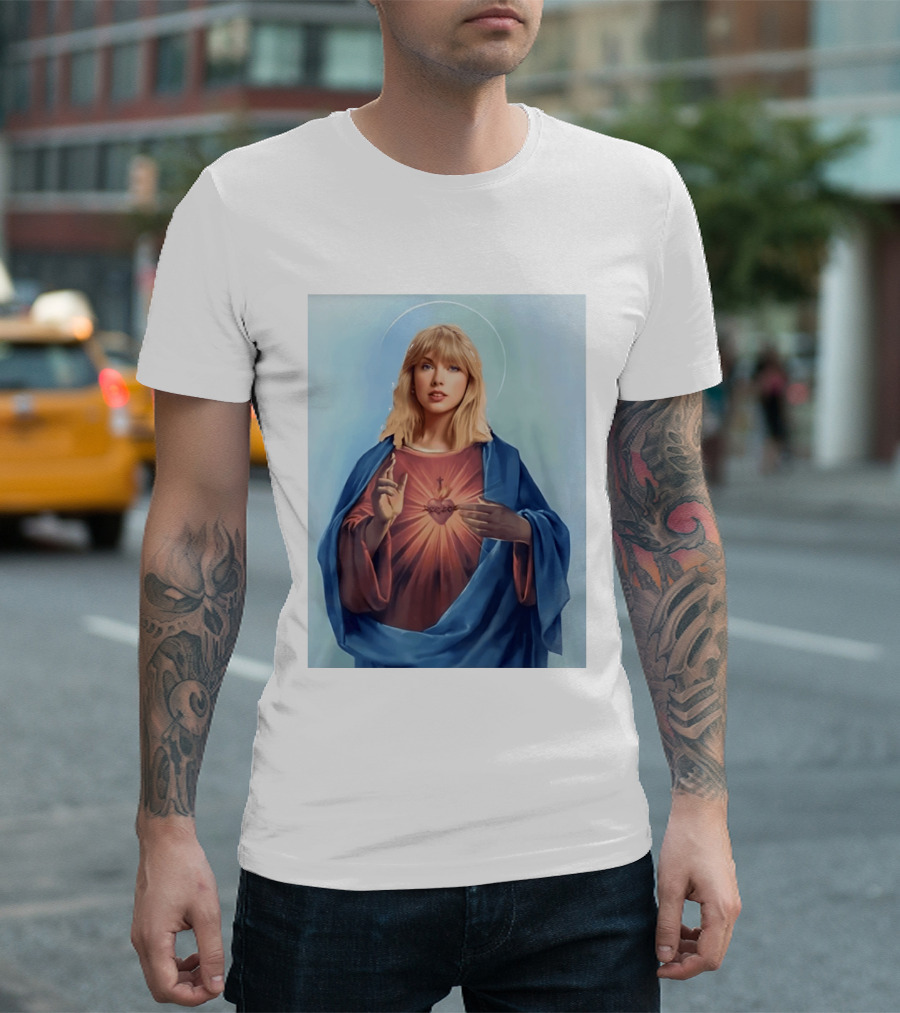 Taylor Sacred Heart Jesus Christ Pop Culture T-Shirt