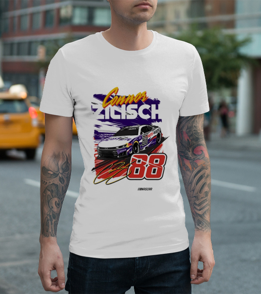 Connor Zilisch #88 NASCAR Racing Car Roto Rooter T-Shirt