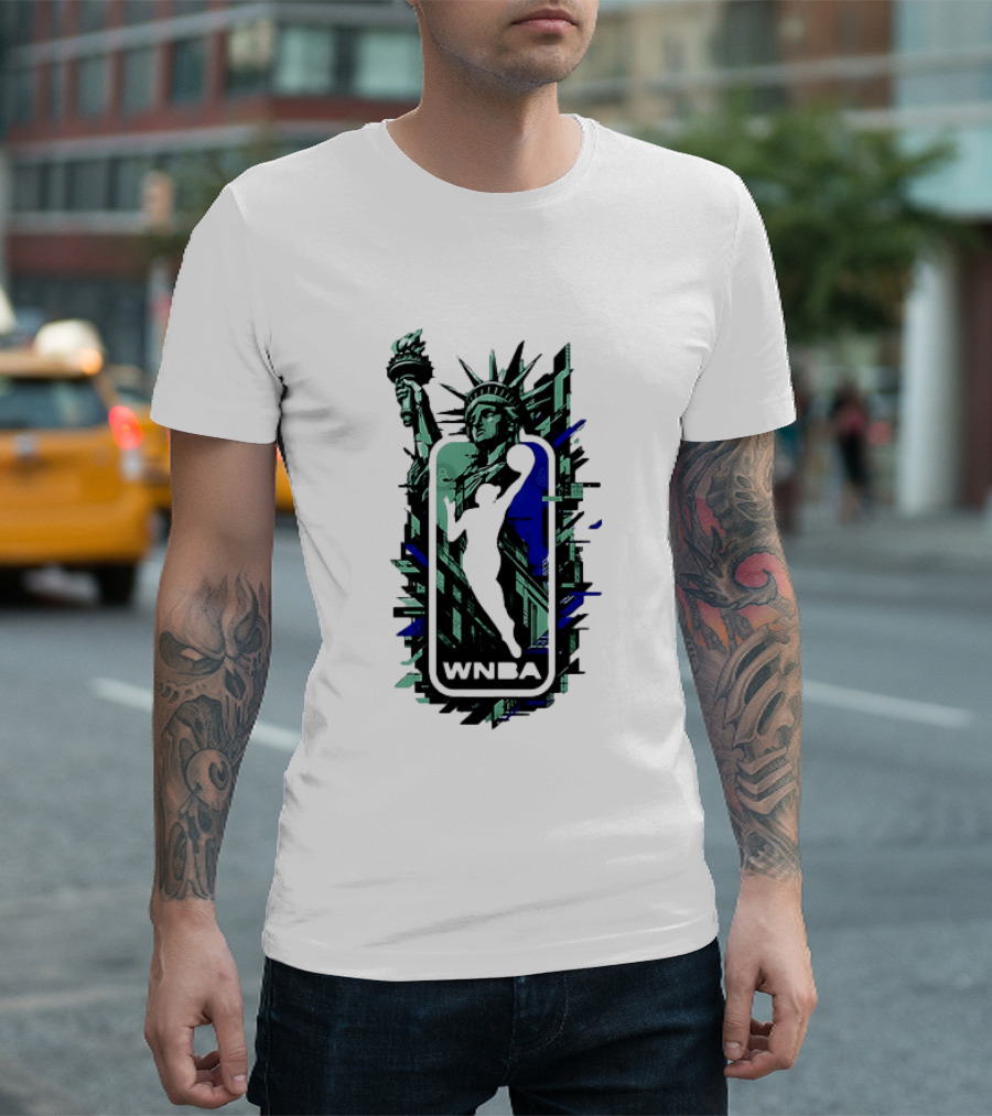 New York Liberty Statue Liberty Crown 2026 T-Shirt