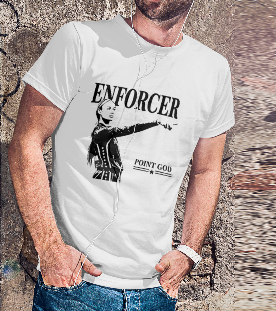Indiana Fever Sophie Cunningham Enforcer Point God T-Shirt