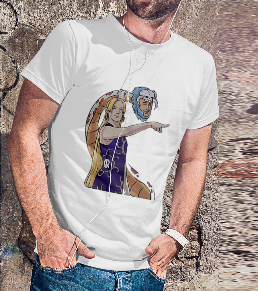 Sophie Cunningham Collaboration Boa Hancock Crossover Pointing Scene T-Shirt