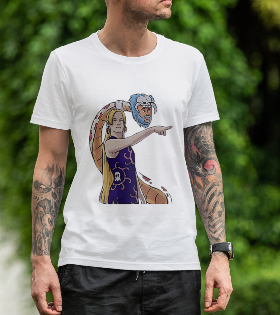 Sophie Cunningham Collaboration Boa Hancock Crossover Pointing Scene T-Shirt