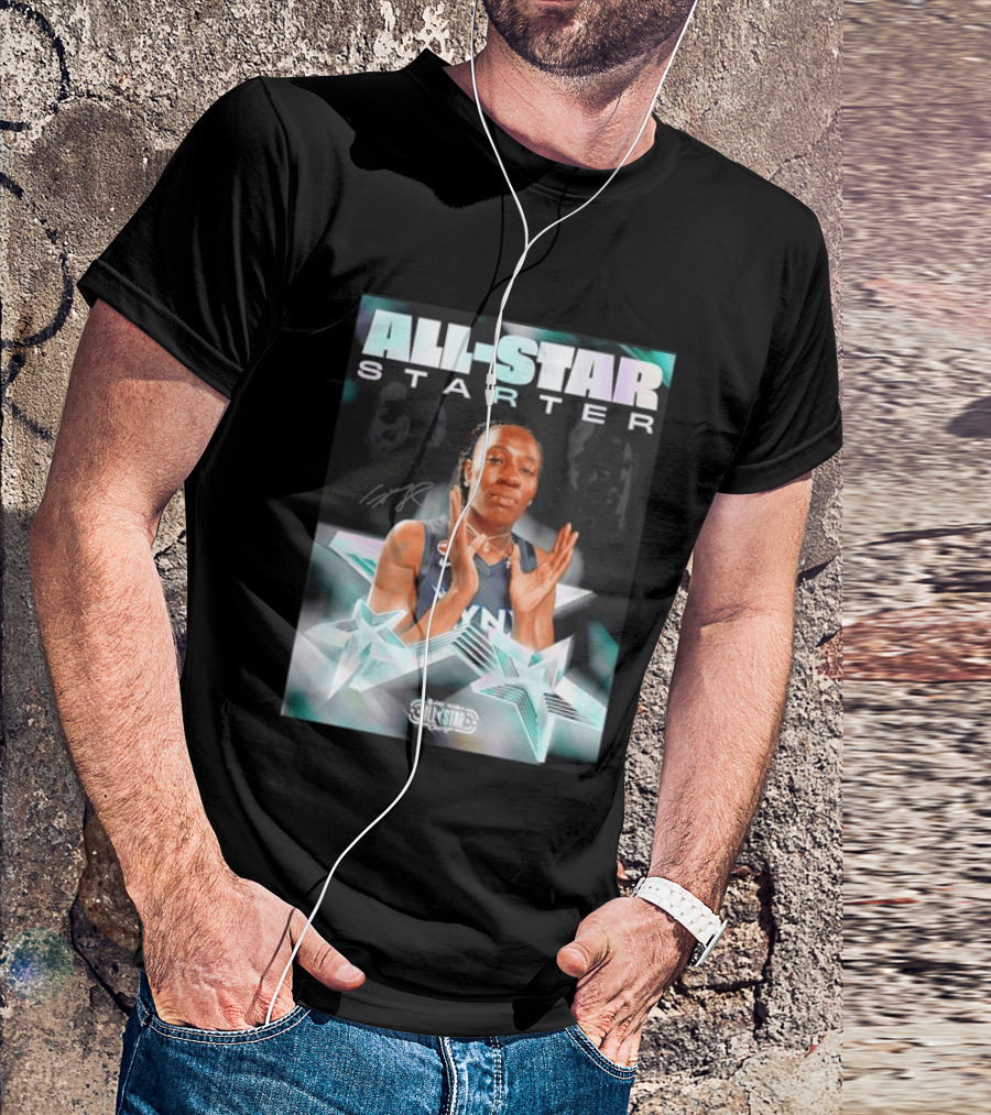 WNBA Minnesota Lynx All Star Starter Basketball Player T-Shirt