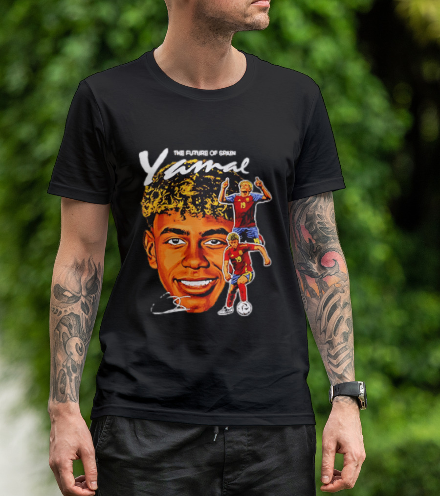 Lamine Yamal The Future Of Spain National Team Soccer Star T-Shirt