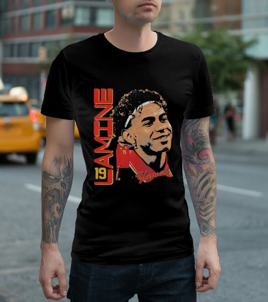 Lamine Yamal 19 Spain National Football Team T-Shirt