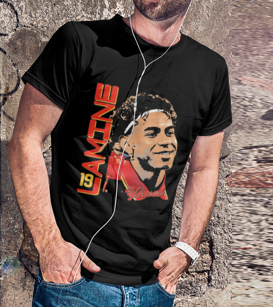 Lamine Yamal 19 Spain National Football Team T-Shirt