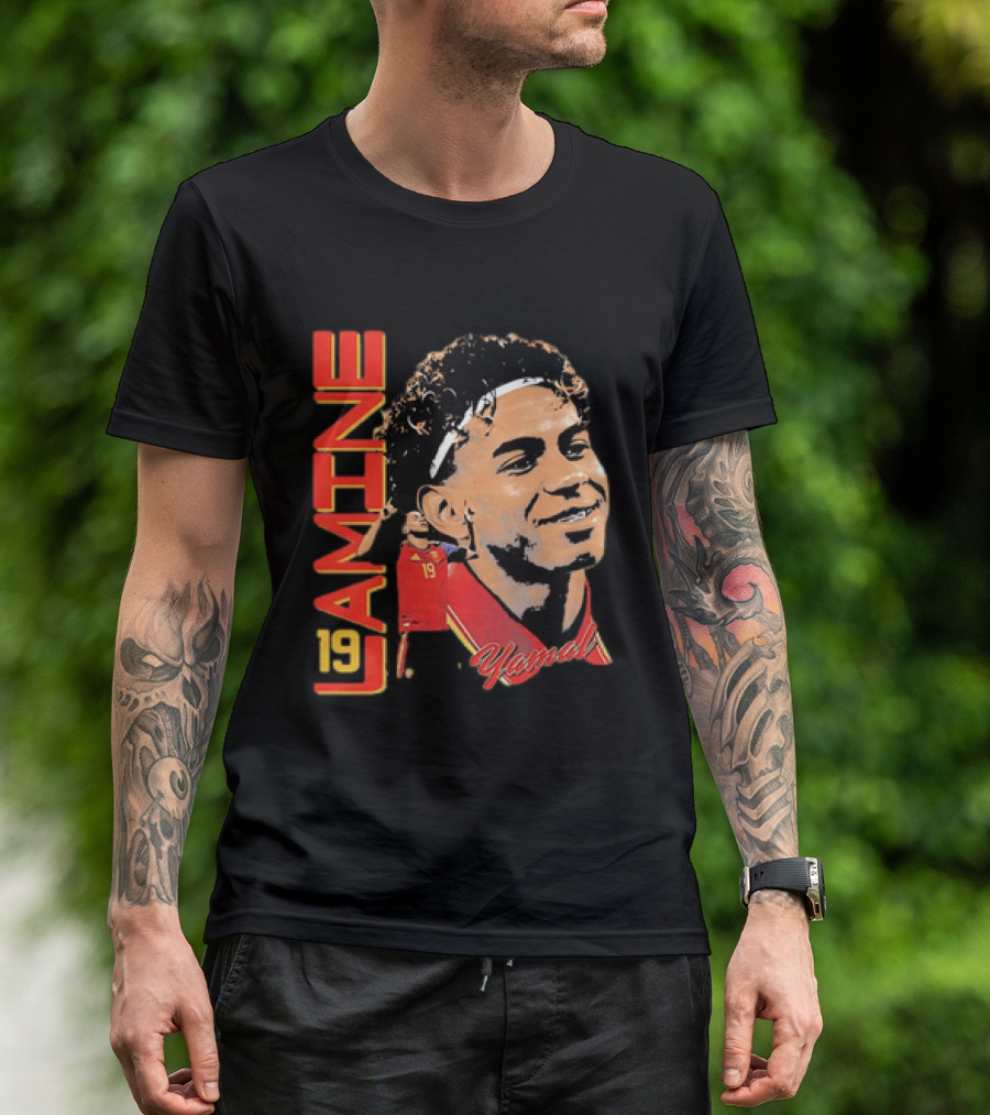 Lamine Yamal 19 Spain National Football Team T-Shirt
