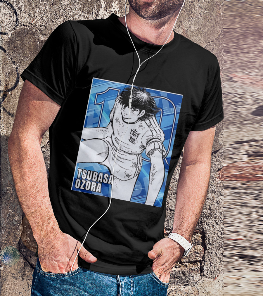Tsubasa Ozora Nankatsu 10 Captain Tsubasa Anime Manga Series T-Shirt