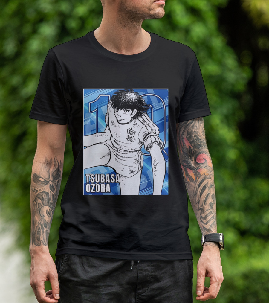 Tsubasa Ozora Nankatsu 10 Captain Tsubasa Anime Manga Series T-Shirt