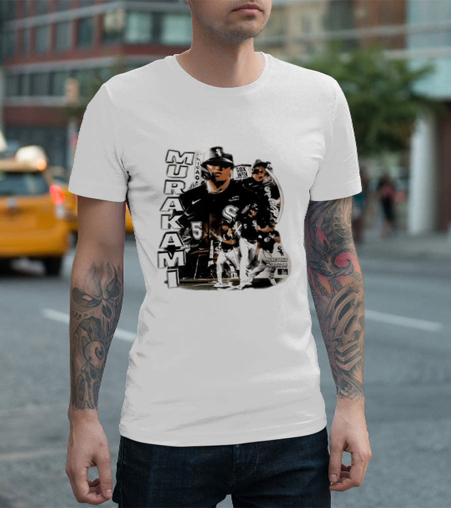 Munetaka Murakami Chicago White Sox Win Player Number 5 MLB T-Shirt