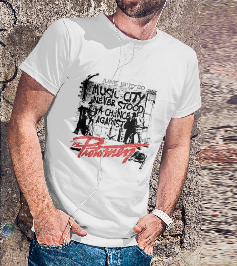 Music City Never Stood A Chance Against The Protomen June 18 19 20 Event T-Shirt