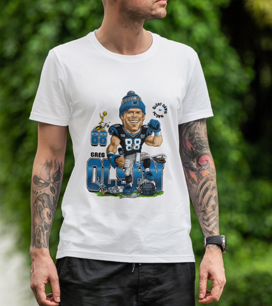 Greg Olsen Glory Days 88 Rehrest Sports T-Shirt