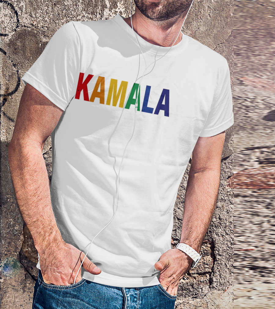 Scott Wiener Kamala Rainbow T-Shirt
