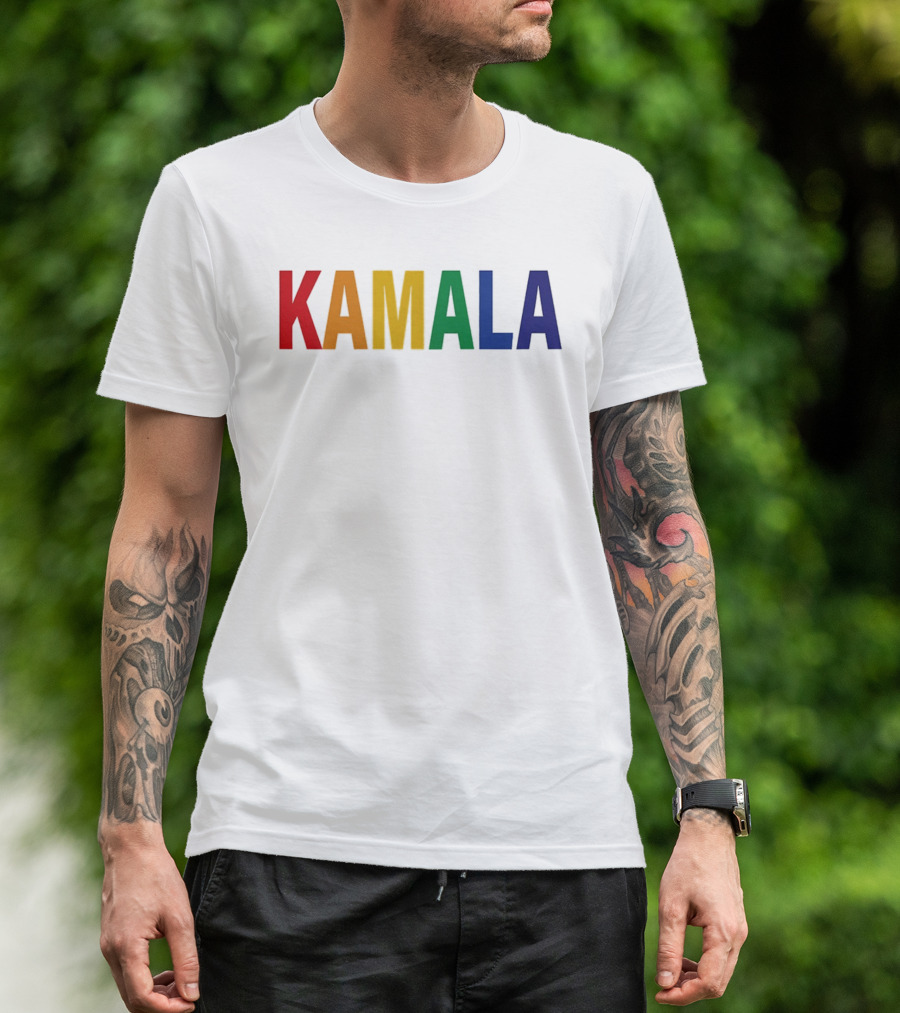 Scott Wiener Kamala Rainbow T-Shirt