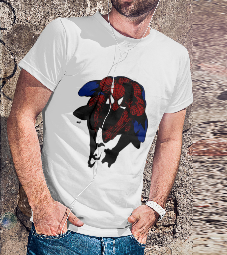 Spider Man Marvel Comics Dynamic Action Pose T-Shirt