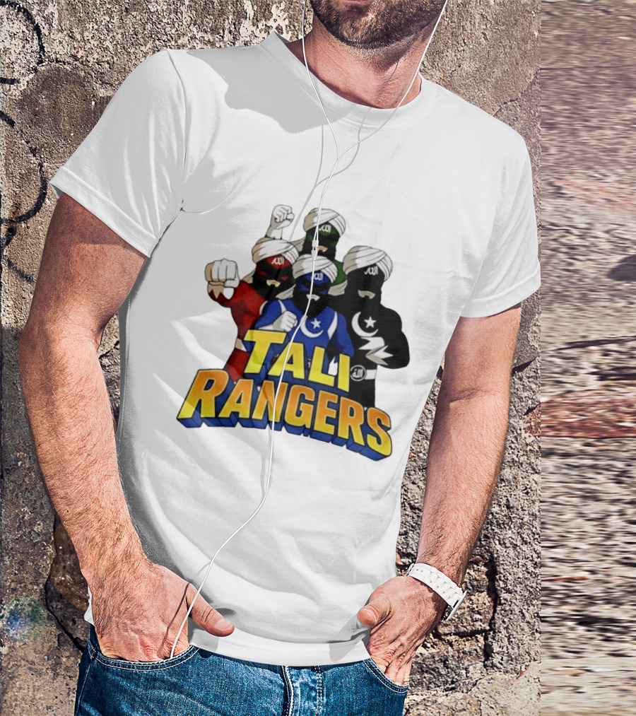 Tali Rangers Turban Wearing Superhero Group T-Shirt
