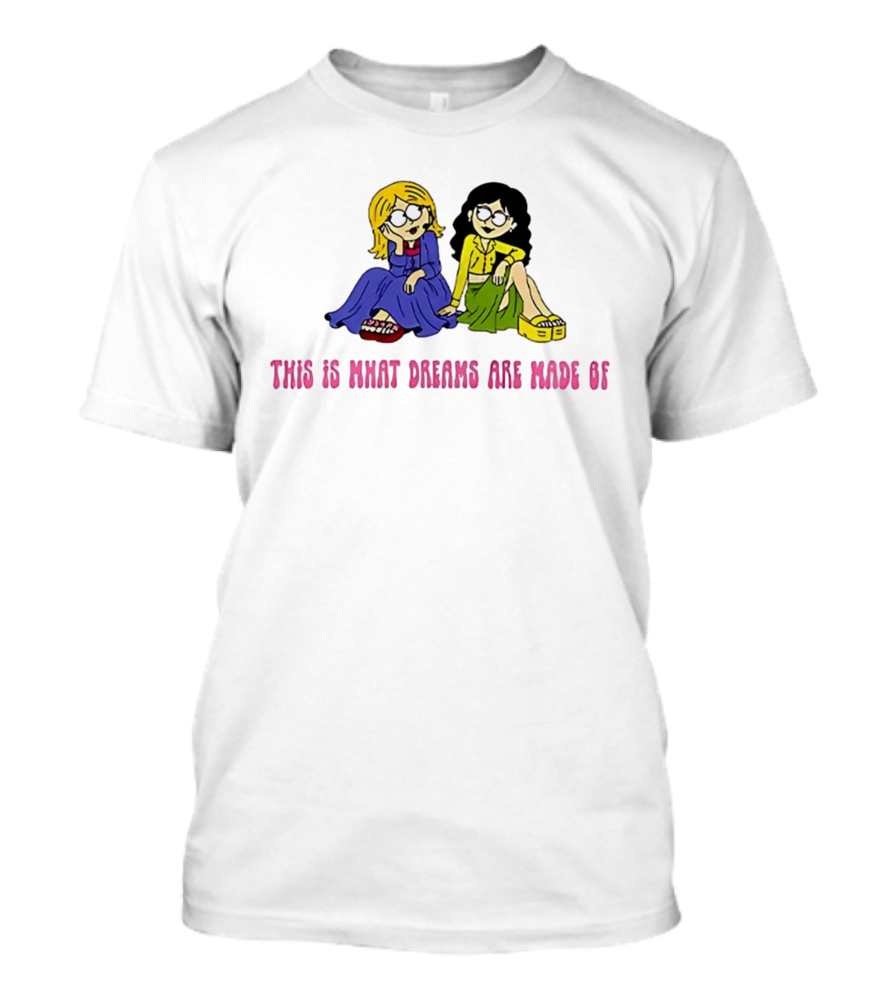 This Is What Dreams Are Made Of Lizzie McGuire Cartoon Characters T-Shirt