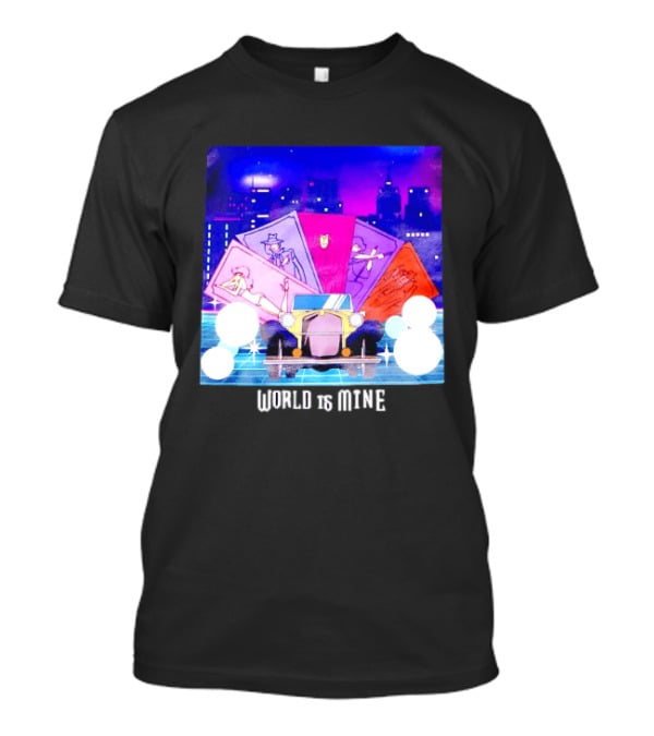 Lupin The Third Cast Classic Car Cityscape World Is Mine T-Shirt