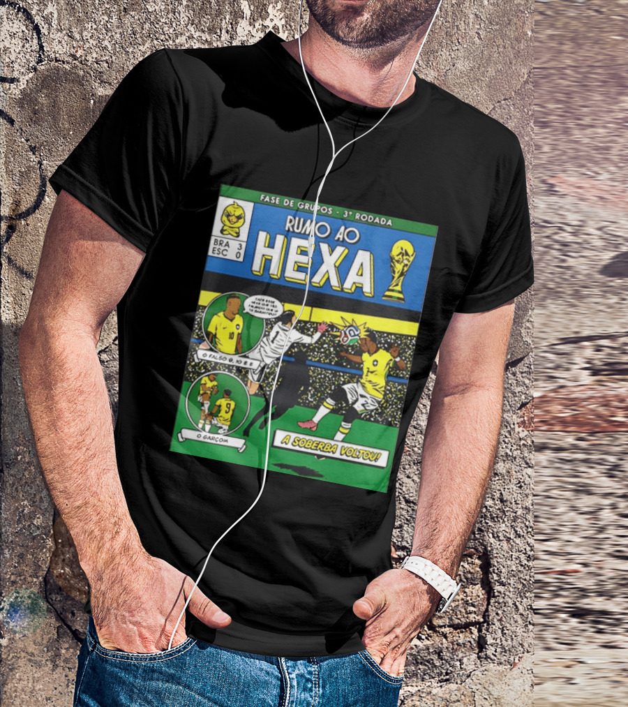 Vinicius Junior Brazil 2026 Rumo Ao Hexa Fase De Grupos O Garcom O Falso 9 A Soberba Voltou T-Shirt