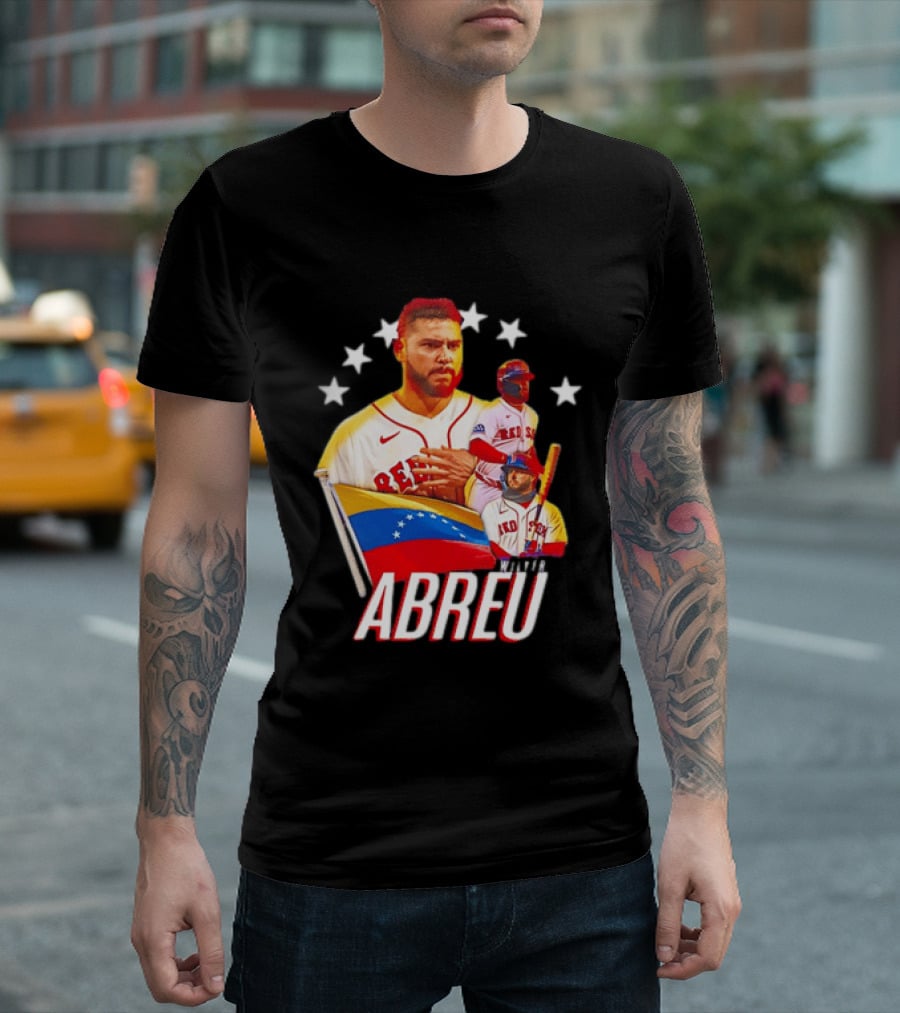 Wilyer Abreu Red Sox Venezuelan Baseball Star T-Shirt