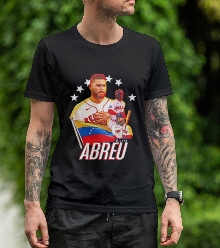Wilyer Abreu Red Sox Venezuelan Baseball Star T-Shirt