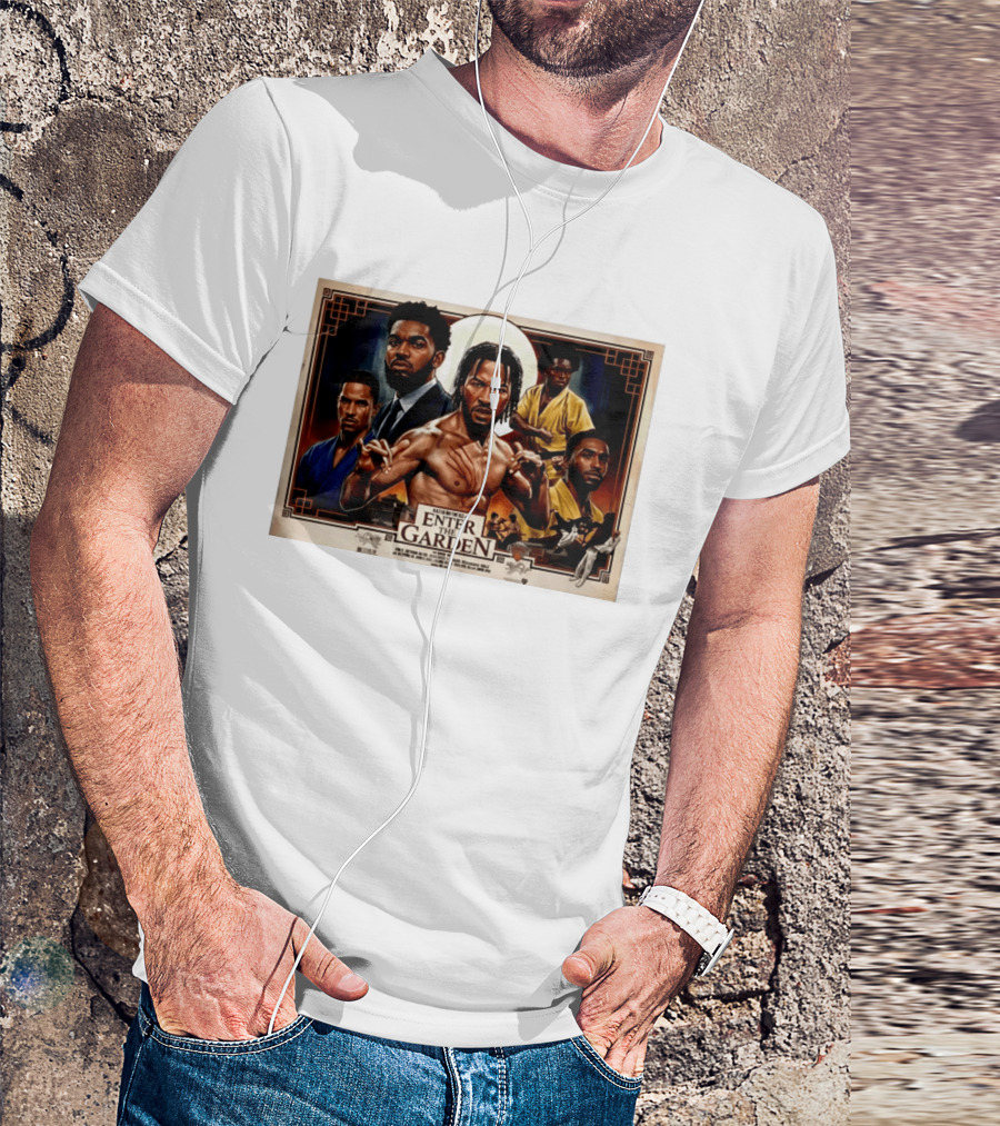 NY Knicks Enter The Garden Jalen Brunson Julius Randle Josh Hart Donte DiVincenzo T-Shirt