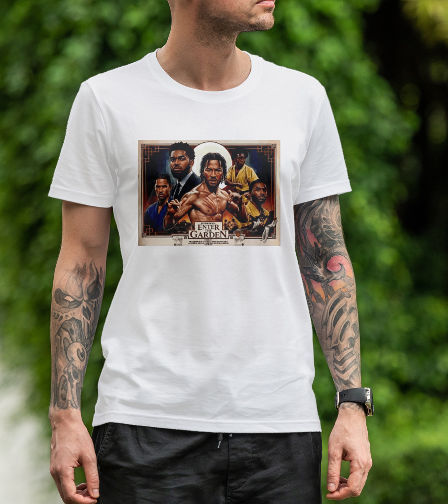 NY Knicks Enter The Garden Jalen Brunson Julius Randle Josh Hart Donte DiVincenzo T-Shirt