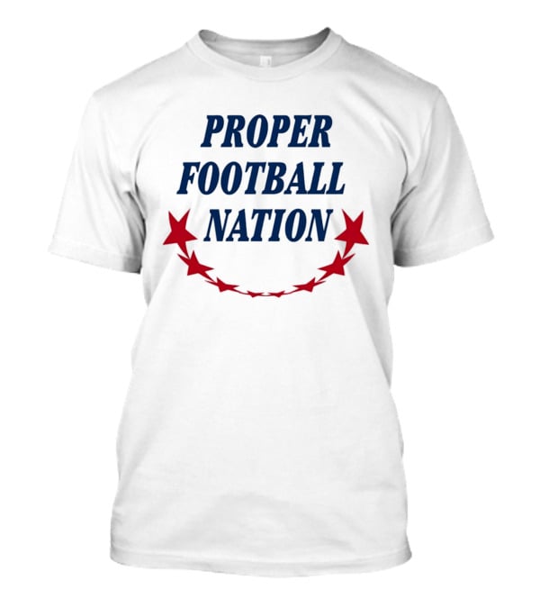 Proper Football Nation Red Stars Circle T-Shirt