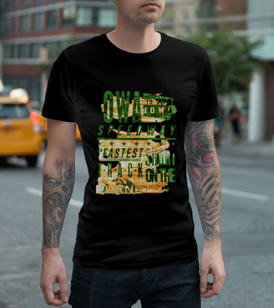 Iowa Speedway Fastest Short Track On The Planet Racing 2026 T-Shirt