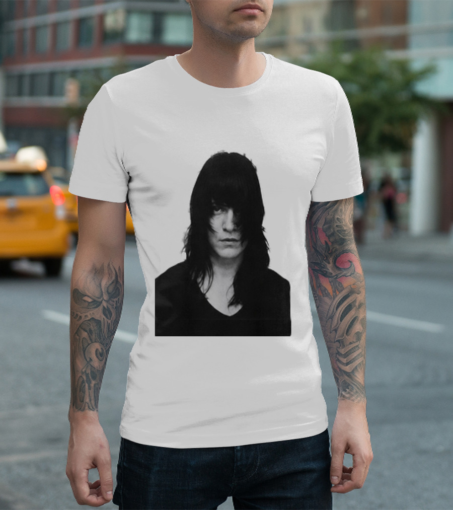Adam Savage Keren Ann Black And White T-Shirt