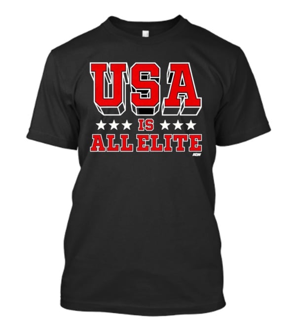 USA Is All Elite AEW Five Stars T-Shirt
