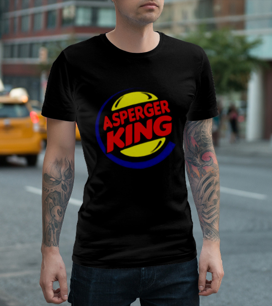 Asperger King Inspired Burger King T-Shirt