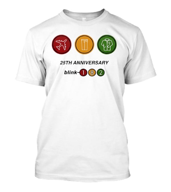 25th Anniversary Blink 182 Airplane Pants Jacket T-Shirt