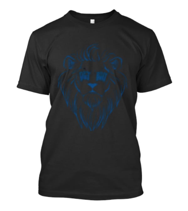 Detroit Football Lions Sunglasses Vintage Style Michigan Fan Wear T-Shirt