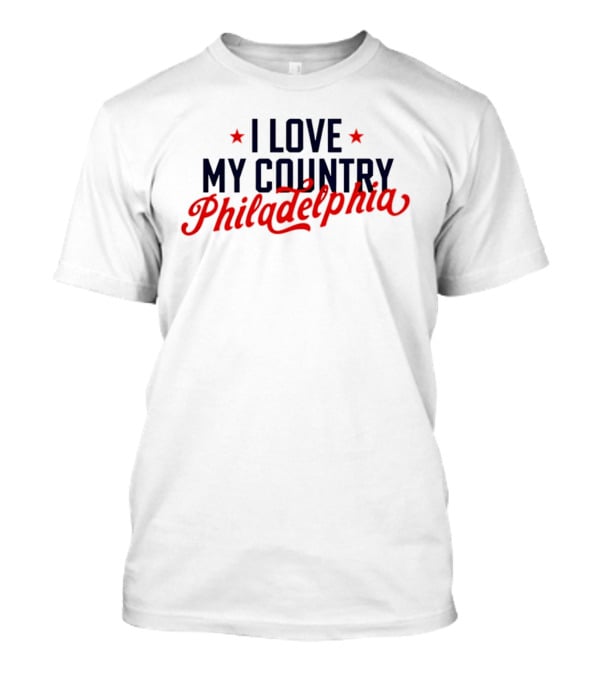 I Love My Country Philadelphia Stars T-Shirt