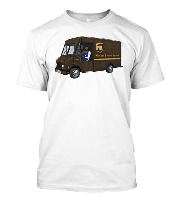 James Harden Philadelphia 76ers PHL Truck What Can Brown Do For You T-Shirt