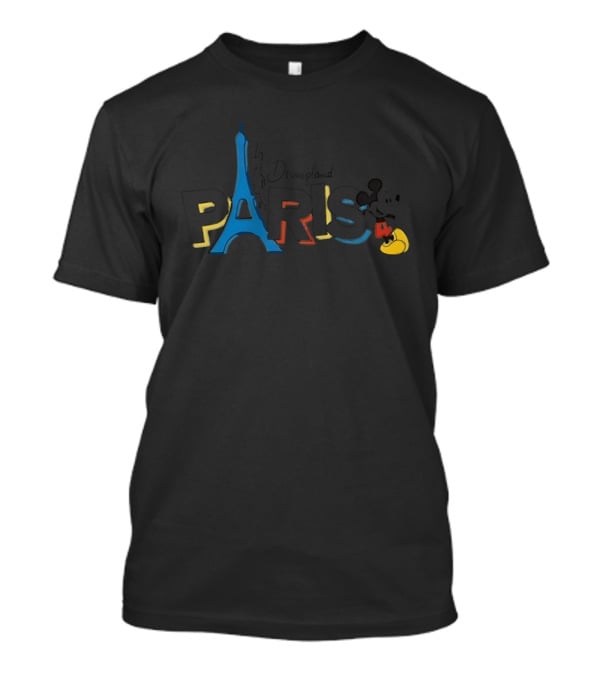 Kylie Kelce Disneyland Paris Mickey Mouse Eiffel Tower T-Shirt