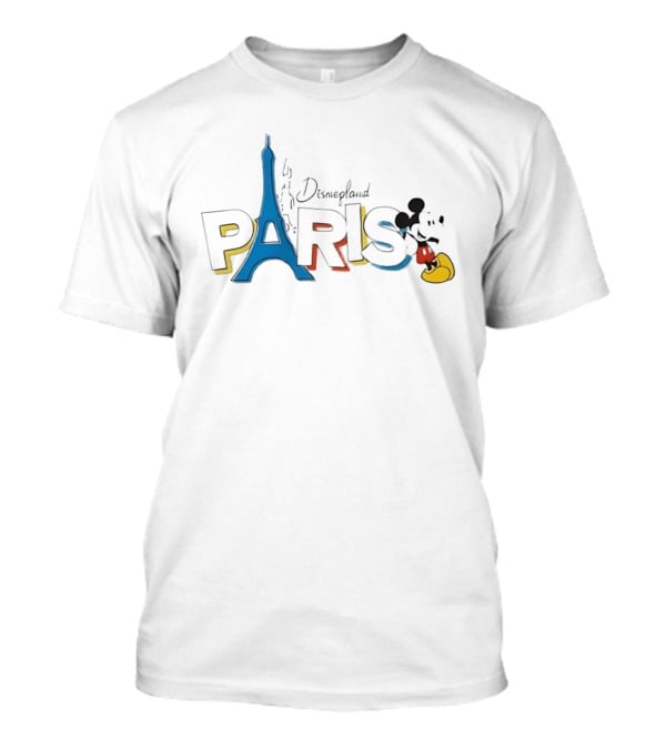 Kylie Kelce Disneyland Paris Mickey Mouse Eiffel Tower T-Shirt