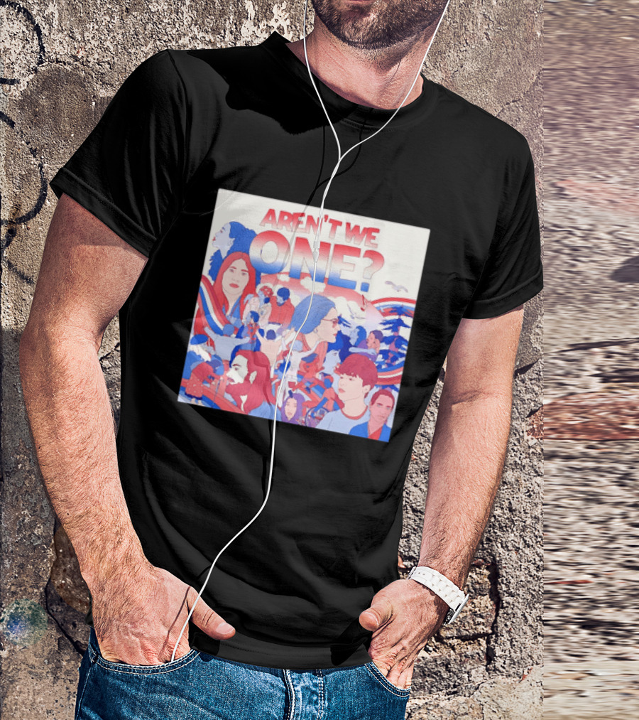 Aren't We One Colorful Community Unity Celebration T-Shirt