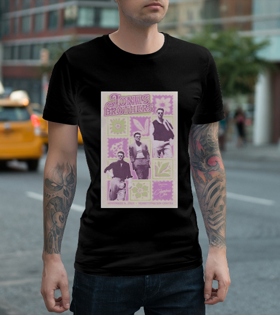Jonas Brothers Concert Schottenstein Center November 8 2025 T-Shirt