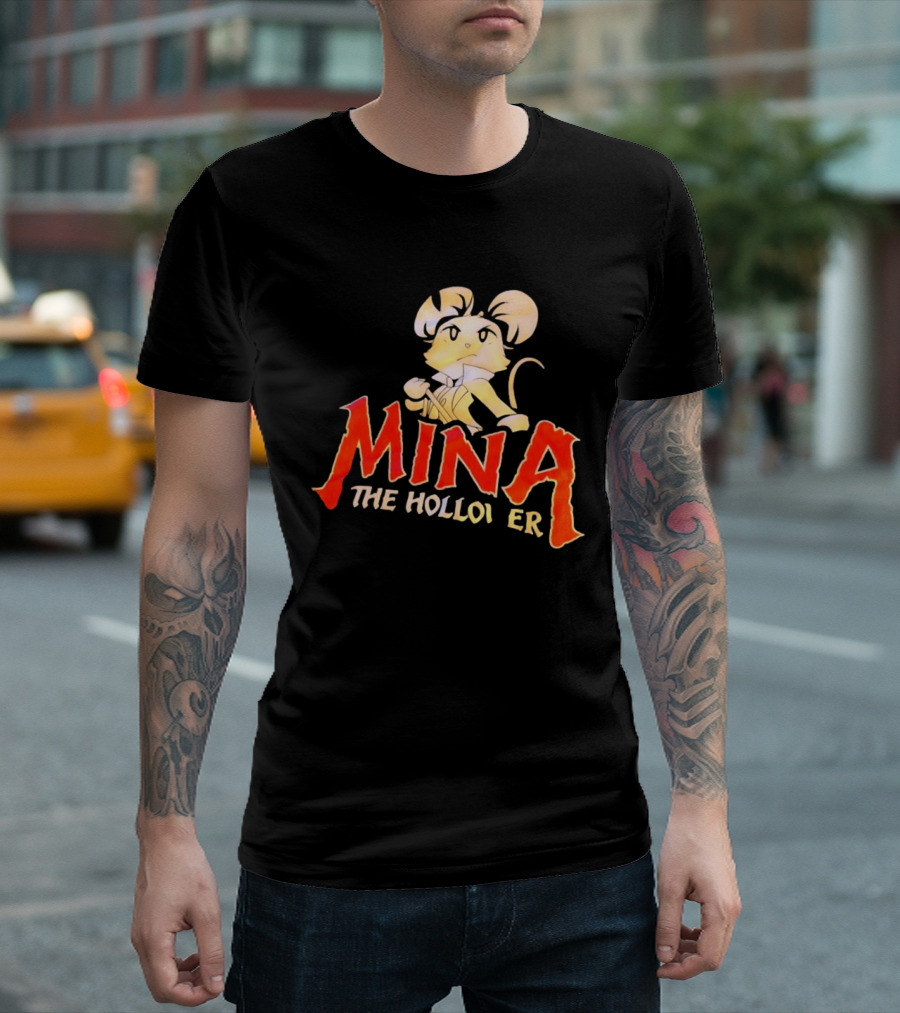Mina The Hollower Vintage Illustration With Character Image T-Shirt
