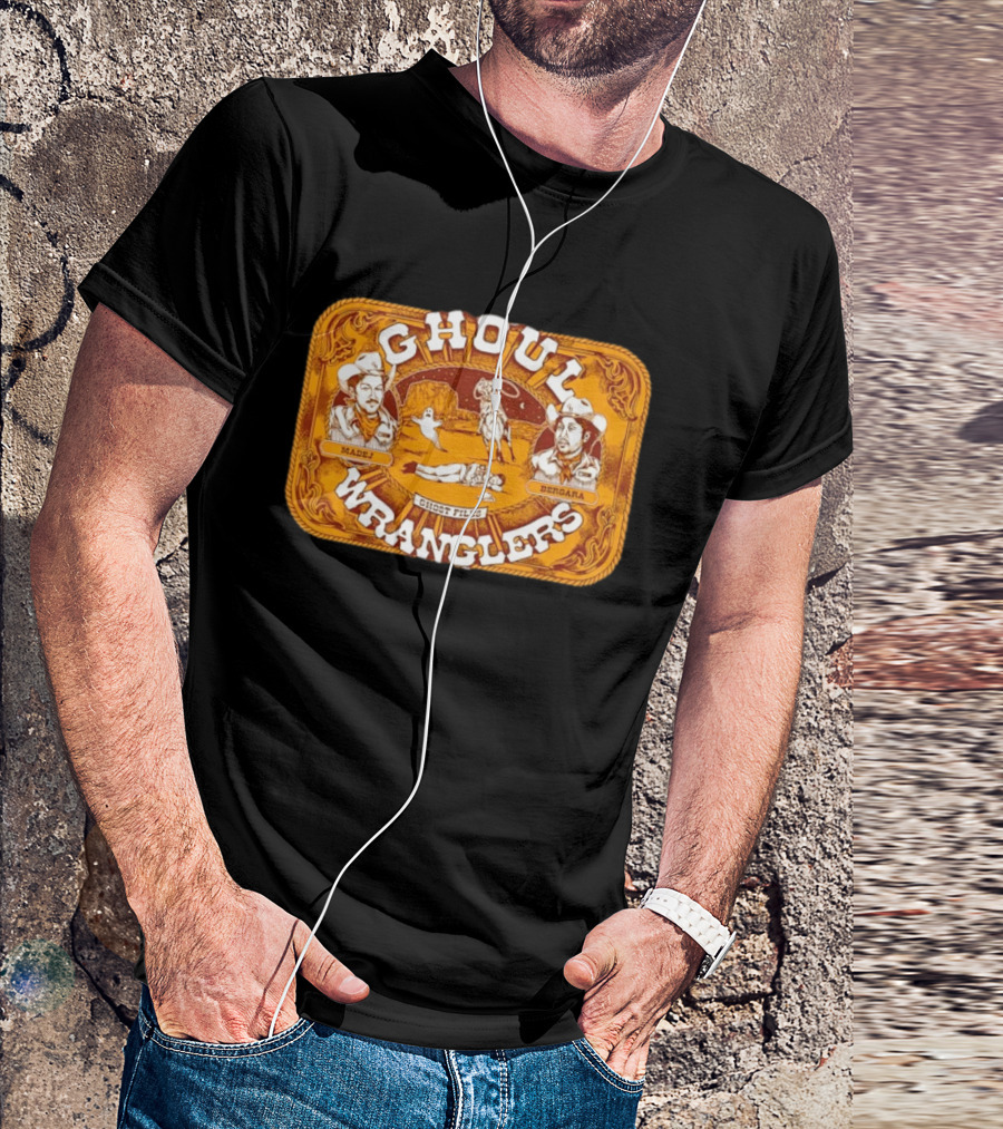 Ghoul Wranglers Ghost Files Ryan Bergara Shane Madej Cowboy T-Shirt