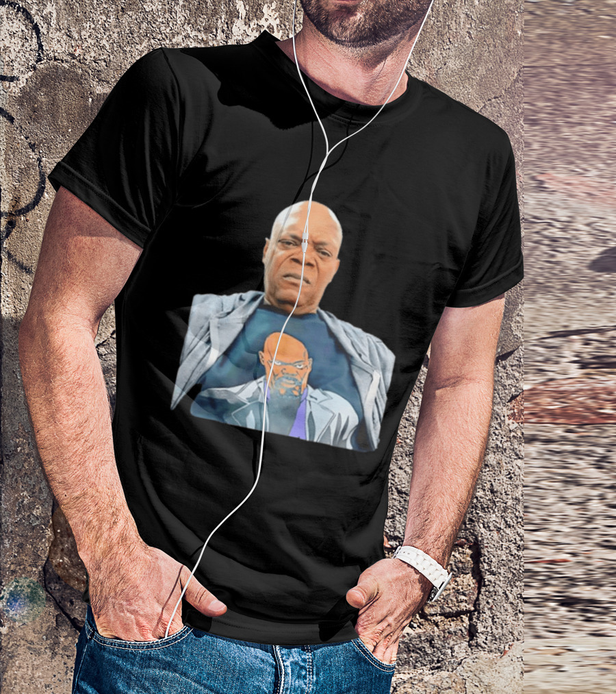 Samuel L Jackson Nick Fury Marvel Cinematic Universe Marvel Studios T-Shirt