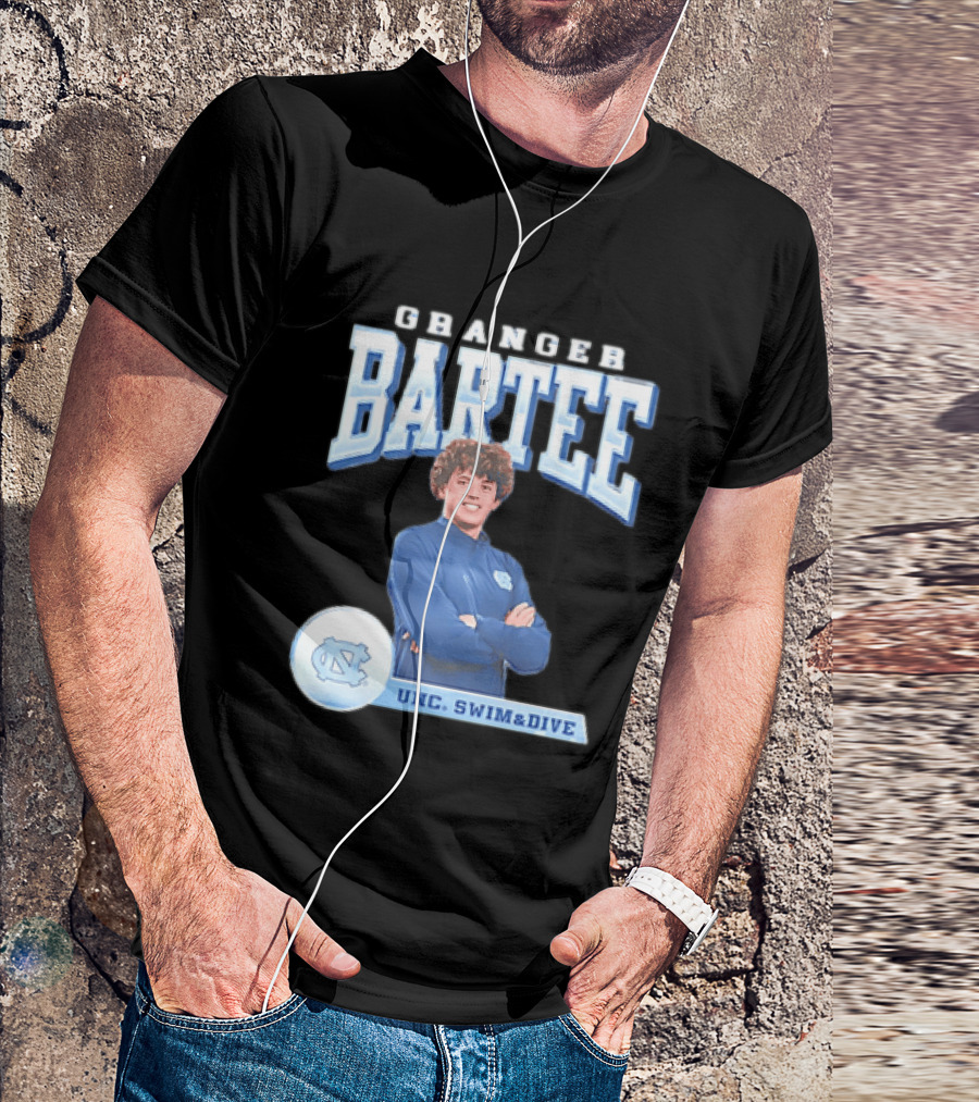 Granger Bartee UNC Swim & Dive North Carolina Tar Heels T-Shirt