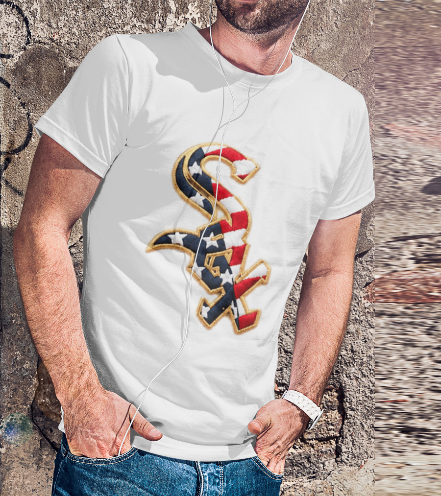 2026 White Sox Patriotic Stars Stripes 4th Of July T-Shirt