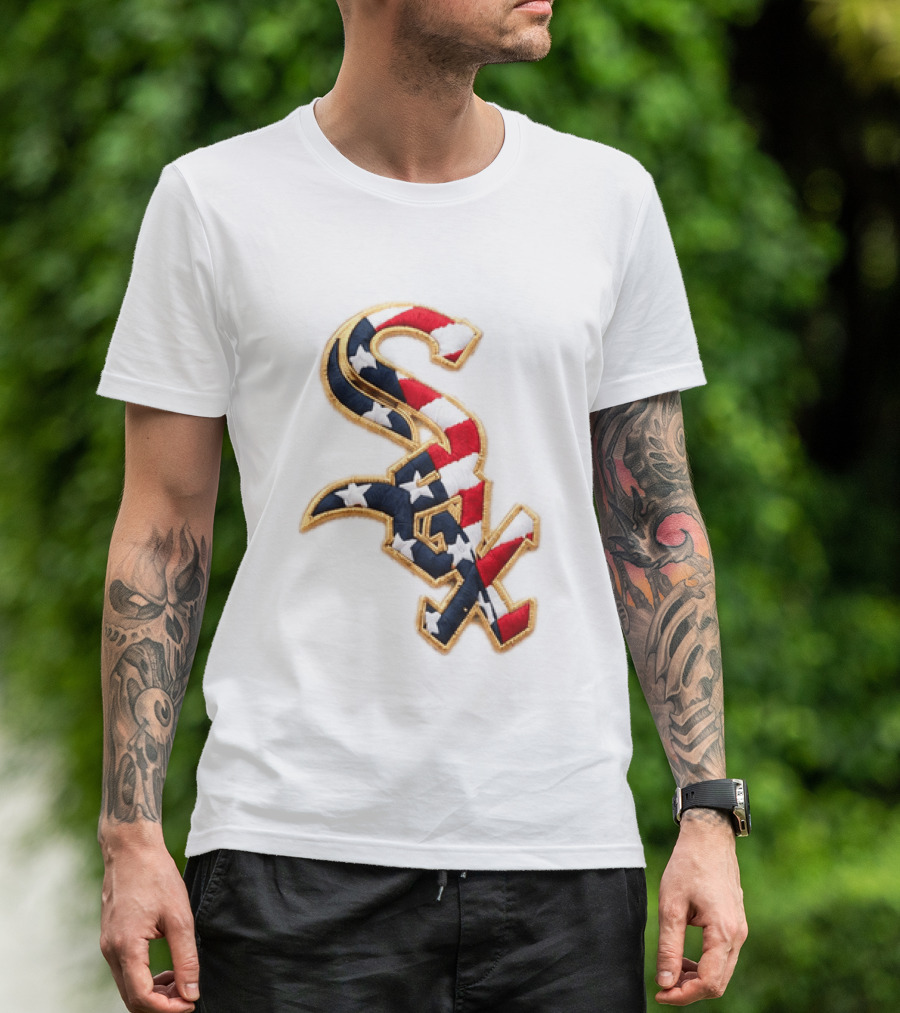 2026 White Sox Patriotic Stars Stripes 4th Of July T-Shirt